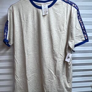 Disney World 50 Beige T-Shirt with Blue Accents , Size M